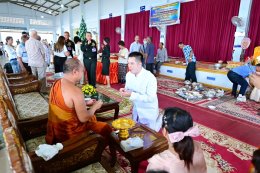 ประธานมูลนิธิพุทธภูมิธรรม  ร่วมบุญในงานทอดผ้าป่าสามัคคี   เพื่อสมทบทุนในการสร้างเตาเผาระบบไฟฟ้า เมรุวัดตะกาดเง้า จ.จันทบุรี