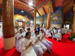 คณะมูลนิธิพุทธภูมิธรรม ร่วมพิธี เจริญพระพุทธมนต์และแสดงพระธรรมเทศนา สมโภชปลียอดทองคำองค์พระธาตุเชิงชุม ส่วนที่ 3