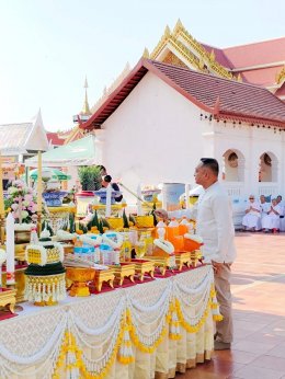 มหาฤกษ์สะเทือนทั่ว 3 แดนโลกธาตุ พิธีบวงสรวง "เปิดโครงการสร้างปลียอดทองคำส่วนท้ายสุด 