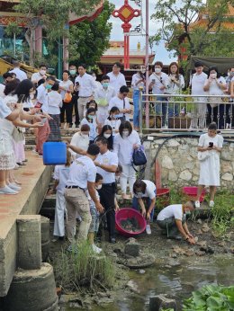 บุญไถ่ชีวิตสรรพสัตว์สำเร็จแล้ว ณ ท่าน้ำพุทธจักษุวิชชาลัย