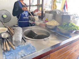 8月6日(水)クイッティアオ アーバーンブン パタヤタイ BANBUENG NOODLES SOUTH PATTAYA(クイッティアオ)