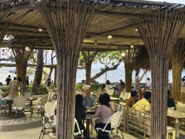 2025年5月4日(日)オキシゲンビーチフロントオアシスパタヤ(タイ料理、海鮮料理、夕陽)