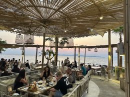 2025年5月4日(日)オキシゲンビーチフロントオアシスパタヤ(タイ料理、海鮮料理、夕陽)