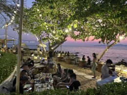 2025年5月4日(日)オキシゲンビーチフロントオアシスパタヤ(タイ料理、海鮮料理、夕陽)