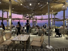 2025年5月4日(日)オキシゲンビーチフロントオアシスパタヤ(タイ料理、海鮮料理、夕陽)