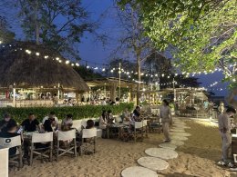 2025年5月4日(日)オキシゲンビーチフロントオアシスパタヤ(タイ料理、海鮮料理、夕陽)
