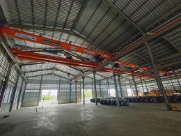 Overhead Crane Double Boxes Girder Capacity 10Tons = 4 Sets