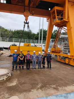 Gantry Crane 80 Tons - แก่งกระจาน