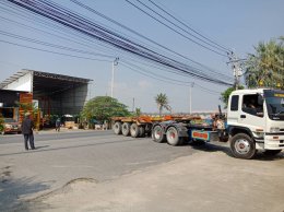 Transport ขนย้ายเตรียมติดตั้ง Overhead Crane Capacity 3 Tons นพวงศ์ ถ.ตลิ่งชัน-สุพรรณบุรี