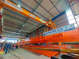 ติดตั้ง Gantry Crane Capacity 5 Tons