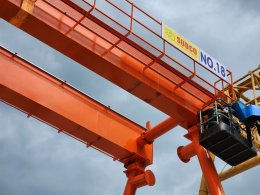 ติดตั้ง Gantry Crane Capacity 5 Tons