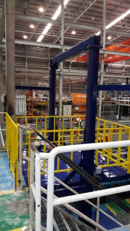 LIFT 2 เสา 2000x2000 mm. 1000 kg.