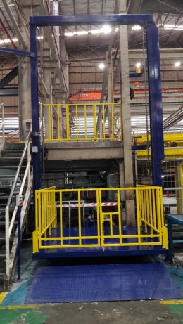 LIFT 2 เสา 2000x2000 mm. 1000 kg.