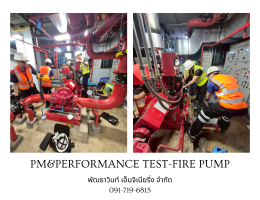 PM FIRE PUMP