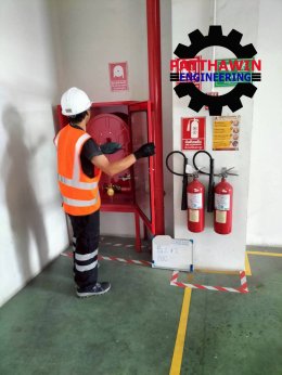 ทดสอบ และบำรุงรักษา ตู้ FHC FIRE HOSE CABINET