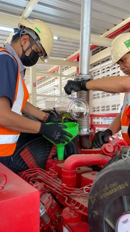 PM ระบบ Fire Pump ประจำปีตามมาตรฐาน NFPA 25 