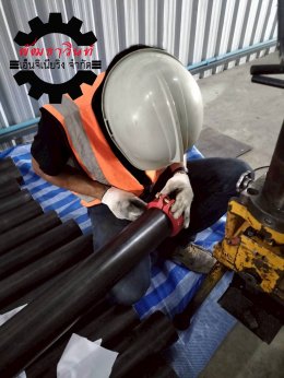 เตรียมงานกรู๊ฟปลายท่อ / ขั้นตอนการเตรียมงานกรู๊ฟปลายท่อ