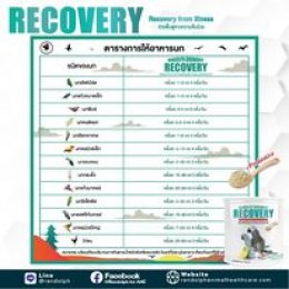 Randolph Birdnergy Recovery อาหารฟืนฟูสำหรับนกป่วย