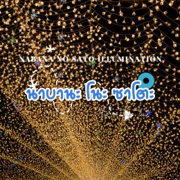 งานประดับไฟ นาบานะ โนะ ซาโตะ (Nabana no Sato Illumination)