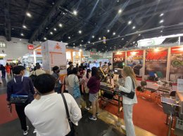 The atmosphere of the event Food Pack Asia 2021