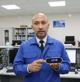 กล้องวงจรปิดนาฬิกาปลุก ดีไซน์เรียบหรู ใช้งานง่าย Elegant Alarm Clock Camera