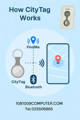ติดตามของสำคัญได้ทุกที่ ด้วยเทคโนโลยี Bluetooth + ระบบแจ้งพิกัดอัจฉริยะ