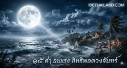 15 ค่ำ ลมแรง น้ำเชี่ยว: วิทยาศาสตร์และภูมิปัญญาใต้แสงจันทร์