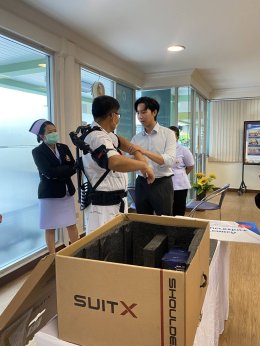MD Indsutrial บริจาคเครื่องผ่อนแรง SUIT X ให้แก่โรงพยาบาลนพรัตนราชธานี