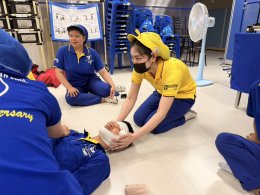Conducts First Aid, CPR and AED Training