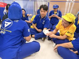 Conducts First Aid, CPR and AED Training