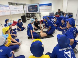 Conducts First Aid, CPR and AED Training