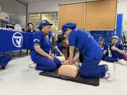 Conducts First Aid, CPR and AED Training
