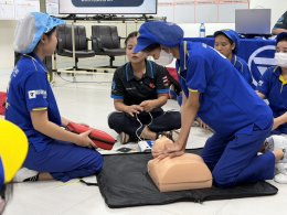 Conducts First Aid, CPR and AED Training