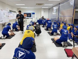 Conducts First Aid, CPR and AED Training