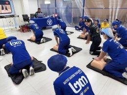 Conducts First Aid, CPR and AED Training