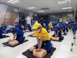 Conducts First Aid, CPR and AED Training