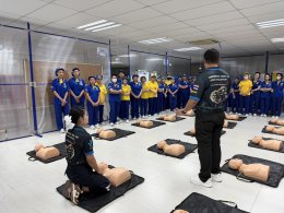 Conducts First Aid, CPR and AED Training
