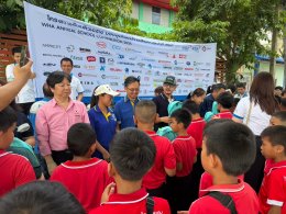 Matsui Eastern (Thailand) Co., Ltd. Participates in the 28th WHA Annual School Contribution Program