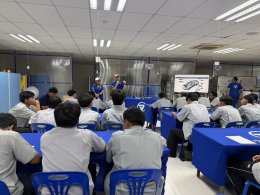 Matsui Eastern (Thailand) Co., Ltd. Welcomes Aksorn Banglamung Technology College for an Educational Visit