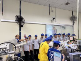 Matsui Eastern (Thailand) Co., Ltd. Welcomes Aksorn Banglamung Technology College for an Educational Visit