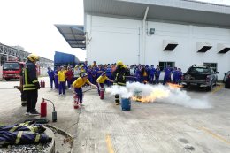 Basic fire extinguishing training and fire evacuation drills for the year 2025