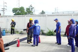 Basic fire extinguishing training and fire evacuation drills for the year 2025