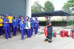 Basic fire extinguishing training and fire evacuation drills for the year 2025