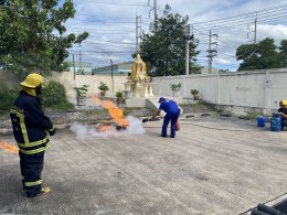 Basic fire extinguishing training and fire evacuation drills for the year 2025