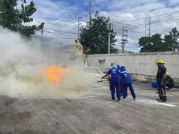 Basic fire extinguishing training and fire evacuation drills for the year 2025