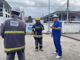 Basic fire extinguishing training and fire evacuation drills for the year 2025