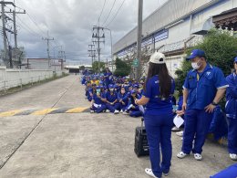 Basic fire extinguishing training and fire evacuation drills for the year 2025