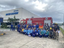 Basic fire extinguishing training and fire evacuation drills for the year 2025
