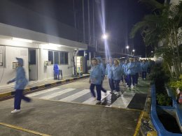 Basic fire extinguishing training and fire evacuation drills for the year 2025