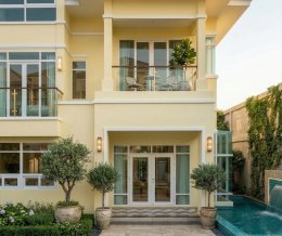 ผลงานบ้าน คุณอริจตรา YB-07 (Green Modern Style) 